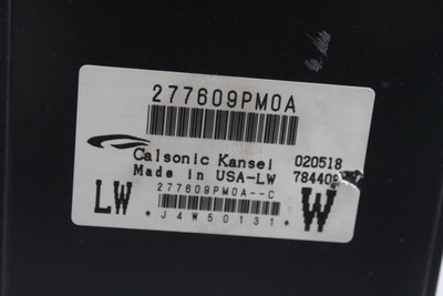 Audio Equipment Radio Receiver Fits 2017-2020 NISSAN PATHFINDER OEM #44859 283309PB0B, 277609PM0A, 283309PB0B, 283309PB0A