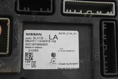 Chassis ECM Body Control BCM Above Steering Column 2020-22 NISSAN SENTRA #45044 284B16LH1B