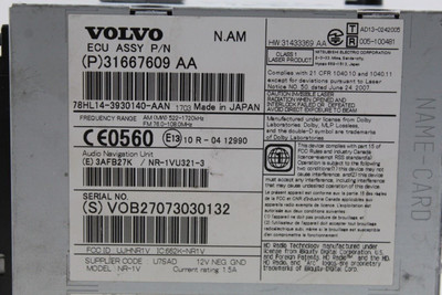 Audio Equipment Radio Receiver ID 36003014 Fits 16-18 VOLVO S60 35233 31667609AA high resolution2