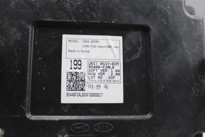 Chassis ECM Body Control BCM Right Center Dash 19-20 HYUNDAI ELANTRA OEM #45100 954A0-F2AL0