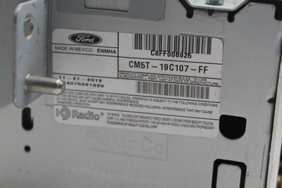 Audio Equipment Radio Receiver Am-fm-single Disc CD-MP3 2013-16 FORD C-MAX 45143 CM5Z18C869FT, CM5Z18C869FS, CM5Z18C869FA