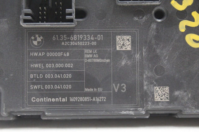 Chassis ECM Body Control BCM Front Electronic Module 2016-2201 BMW M2 #45207 61356819334
