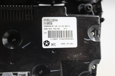 Temperature Control AC Front Dash Fits 2011-2020 DODGE CARAVAN 45279 55111367AH, 55111367AB, 55111367AH, 55111367AF