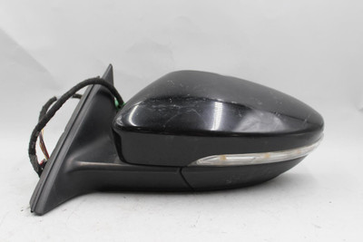 Left Driver Side Black Door Mirror Fits 2016-20 2022 VOLKSWAGEN PASSAT OEM 35047 561857507BD9B9, 561857537AGRU high resolution2