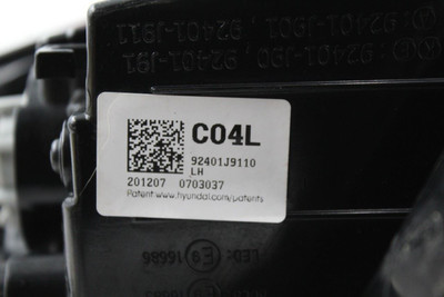 Driver Tail Light Quarter Panel Mounted LED Fits 18-21 KONA 36691 92401J9110 high resolution2