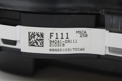 Speedometer US Market 3.5" Display Screen 51K Miles 2022 KIA SPORTAGE 36534 94041-D9111 high resolution2