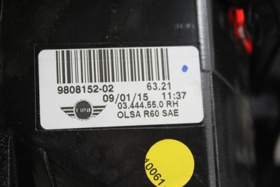 Right Passenger Tail Light Chrome Bezel 2011-16 MINI COOPER COUNTRYMAN OEM 45310 63219808152