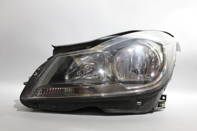 Left Driver Headlight Halogen 204 Type Fits 2012-2015 MERCEDES C250 OEM #37668 A2048209959 high resolution2