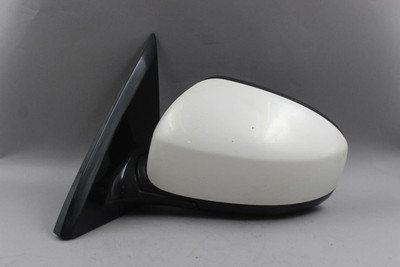 Left Driver Side White Door Mirror Power Fits 13-16 NISSAN PATHFINDER OEM #45428 963743JA0E, 963023KA9B, 963023KA9A