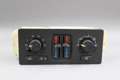 Temperature Control Manual Auxiliary Control 03-04 CHEVROLET SUBURBN15 OEM 45434 21997352, 21997352, 15189436, 15136889, 15107753