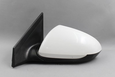 Left Driver Side White Door Mirror Power Fits 2017-20 HYUNDAI ELANTRA OEM #37801 87610F3020, 87610F2280