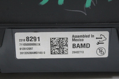 Speedometer 179K MPH US Market Fits 2018-2019 CHEVROLET SILVERADO 1500 OEM 34316 23188291 high resolution2