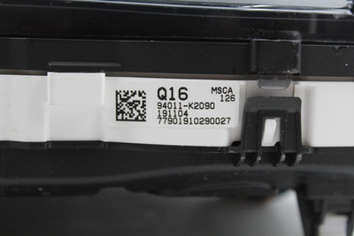 Speedometer Cluster 9K MPH Halogen Headlamps Fits 20-22 HYUNDAI VENUE OEM #34165 94011-K2090 high resolution2