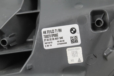 Right Passenger Tail Light Quarter Panel Mounted Fits 2013-15 BMW 750i OEM 34270 high resolution2