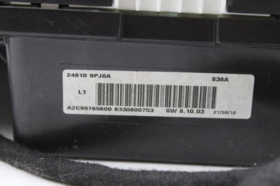 Speedometer Cluster 104K Miles MPH Fits 2017 NISSAN PATHFINDER OEM #34207 248109PJ0A high resolution2