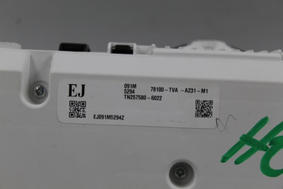 Speedometer Cluster 8K Miles MPH Turbo Fits 2021-2022 HONDA ACCORD OEM #34139 78100TVA-A231-M1 high resolution2