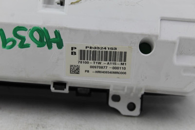 Speedometer Cluster 95K Miles MPH US Market Fits 2015-2016 HONDA CR-V OEM #34205 78100-T1W-A115-M1 high resolution2