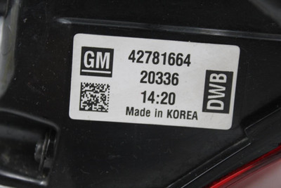 Right Passenger Tail Light LED Fits 2021-2023 CHEVROLET TRAILBLAZER OEM #34146 42781664 high resolution2