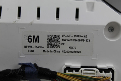 Speedometer Cluster 16K Miles Turbo Fits 2021-2023 MAZDA 3 OEM #34470 BFWM55430 high resolution2