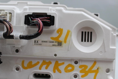 Speedometer 59K Miles Cluster MPH Sedan Fits 2021 TOYOTA COROLLA OEM #34571 83800-1AX80 high resolution2