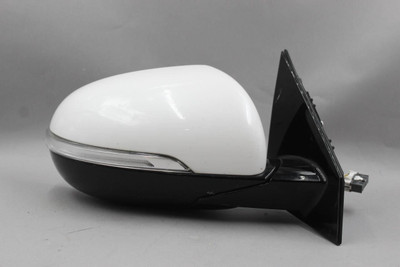Right Passenger Side White Pearl Door Mirror Power 17-20 KIA SORENTO OEM #45605 87620C6220
