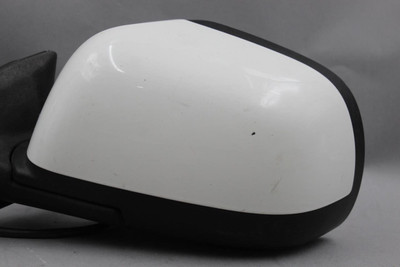 Left Driver Side White Door Mirror Power Heated 2013-2017 NISSAN LEAF OEM #45610 963741HK5B, 963024NC0C