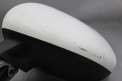 Left Driver Side White Door Mirror Power Heated Fits 2012-2014 KIA RIO OEM 45607 876101W150
