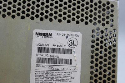 Audio Equipment Radio Receiver Am-fm-stereo-cd Fits 2013-2017 NV200 OEM #45641 281853LM0A, 281853LM0A
