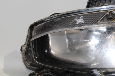 Left Driver Headlight Halogen Turbo Fits 2016-2020 HONDA CIVIC OEM #33656 33150-TGG-A010-M1 high resolution2