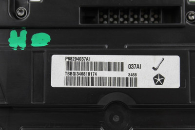 Speedometer 85K New Style 6 Lug Wheel Cluster MPH 2019 DODGE RAM 1500 OEM #34037 68294037AI high resolution2