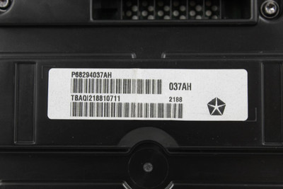 Speedometer 18K New Style 6 Lug Wheel Cluster MPH 2019 DODGE RAM1500 OEM #34036 68294037AH high resolution2