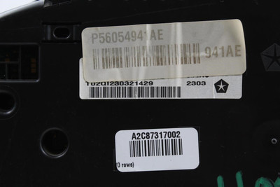 Speedometer Cluster 35K Miles MPH Bighorn Fits 2014 DODGE RAM 1500 OEM #34049 56054941AE high resolution2