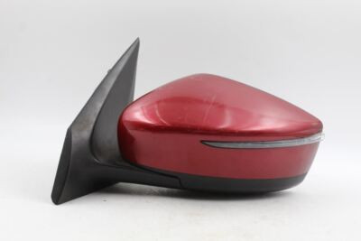 Left Driver Side Red Door Mirror Power Mirror Fits 15-18 NISSAN VERSA OEM #33299 963749KK1H