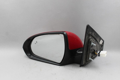 Left Driver Side Red Door Mirror Power Fits 2017-2018 HYUNDAI ELANTRA OEM #45737 87610F2290, 87610F3030, 87610F3030, 87610F2290