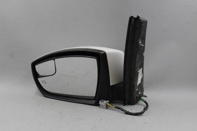 Left Driver Side White Platinum Door Mirror Fits 2013-2018 FORD C-MAX OEM #45761 DM5Z17683F