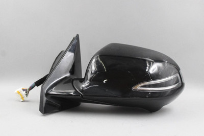 Left Driver Side View Black Door Mirror Fits 2022 HYUNDAI NEXO OEM #45466