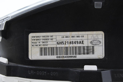 Speedometer Cluster MPH And KPH With Trip Computer 2008-2010 ROVER LR2 OEM 33476 6H5210849AE high resolution2
