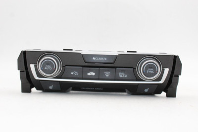 Temperature Control With AC North America Built Fits 16-18 CIVIC 34656 79600TBAA611M1 high resolution2