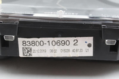 Speedometer Cluster 17K Miles Japan Built MPH Fits 2020 TOYOTA C-HR OEM #32472 83800-10690 high resolution2