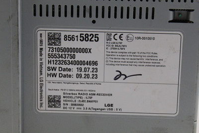 Audio Equipment Radio Receiver Opt Ior Fits 22-23 CAMARO 38748 85615825 high resolution2