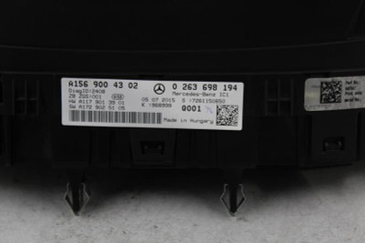 Speedometer 54K Miles 156 Type GLA250 Fits 2015-16 MERCEDES GLA-CLASS OEM #32389 A1569004302 high resolution2