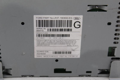 Audio Equipment Radio Fits 2020 FORD MUSTANG OEM #31279 LR3T-18D832-EG high resolution2