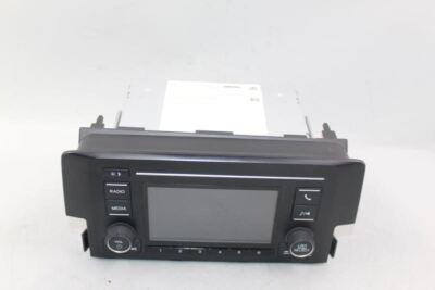 Audio Equipment Radio Receiver Leather Fits 2017-2018 HONDA CIVIC OEM #31158 39100-TGG-A520-M1