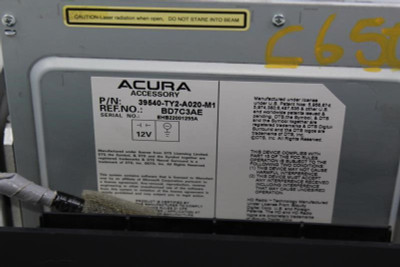 Audio Equipment Radio Fits 2015 ACURA RLX OEM #31155 39540-TY2-A020-M1 high resolution2