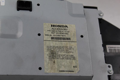 Info-GPS-TV Screen Display Dash Mounted Upper Fits 14-17 HONDA ODYSSEY OEM 30348 39810-TK8-A110-M1 high resolution2