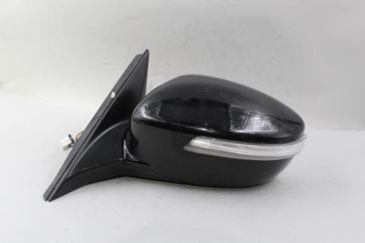 Left Driver Side Black Door Mirror Power Fits 2009-14 HYUNDAI GENESIS OEM #33025 876103MDD0 high resolution2