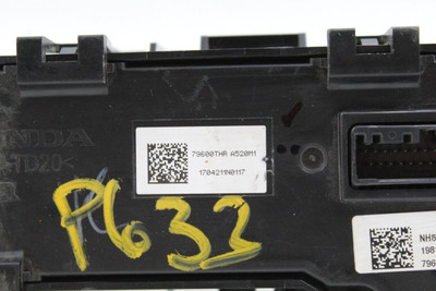 Temperature Control Dash Mounted EX Fits 2018-2020 HONDA ODYSSEY OEM #37263 79600THRA520M1 high resolution2