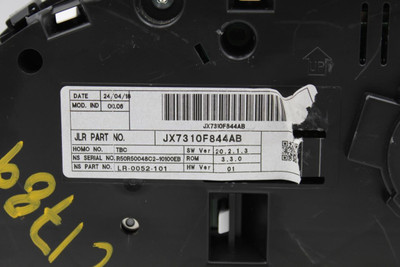 Speedometer Cluster 41K Miles Analog Display MPH Fits 17-19 JAGUAR XE OEM #33111 JX7310F844AB high resolution2