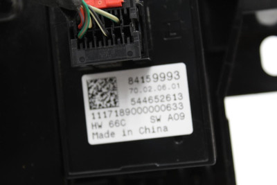 Audio Equipment Radio Control Panel And Display Fits 2018 CADILLAC XT5 OEM 33140 84303686 high resolution2