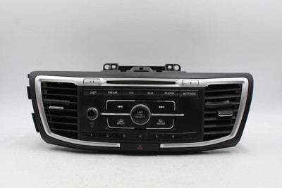 Audio Equipment Radio Receiver Assembly Fits 2016-2017 HONDA ACCORD OEM #33154 39100-T2F-A001 high resolution2